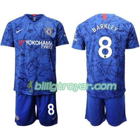 Billige Fotballdrakter Chelsea Barkley 8 Barn Hjemmedraktsett 2019/20 Kortermet